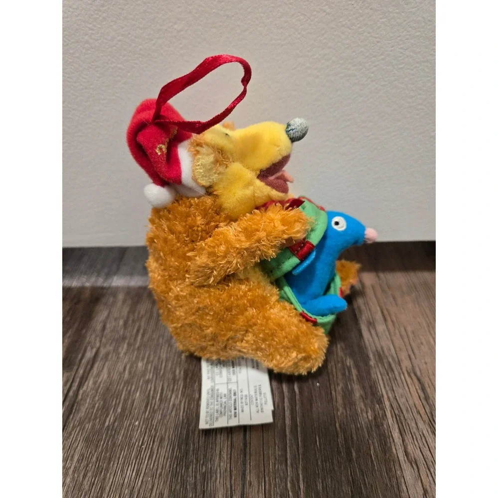 Vintage 2001 Bear In The Big Blue House Mini Plush Christmas Ornament Tutter